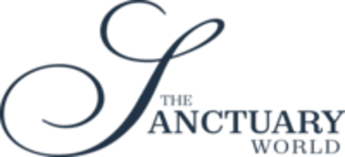 The Sanctuary World logo