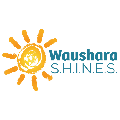 Waushara SHINES logo