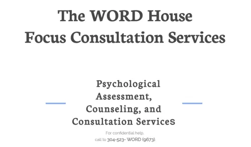 The Word House Focus Consultation Services logo